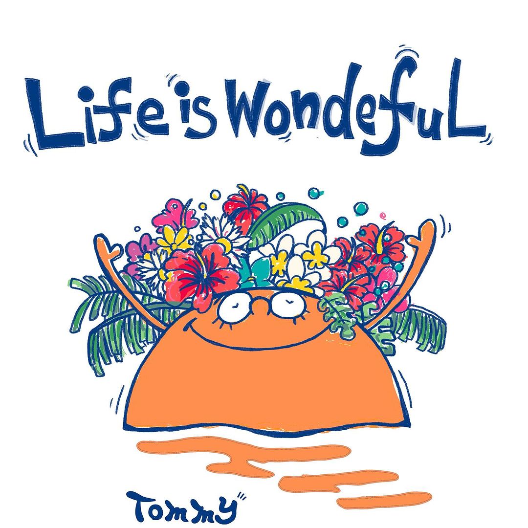 life is wonderful - JAPANポップアーティスト画家YUTO TOMIDA